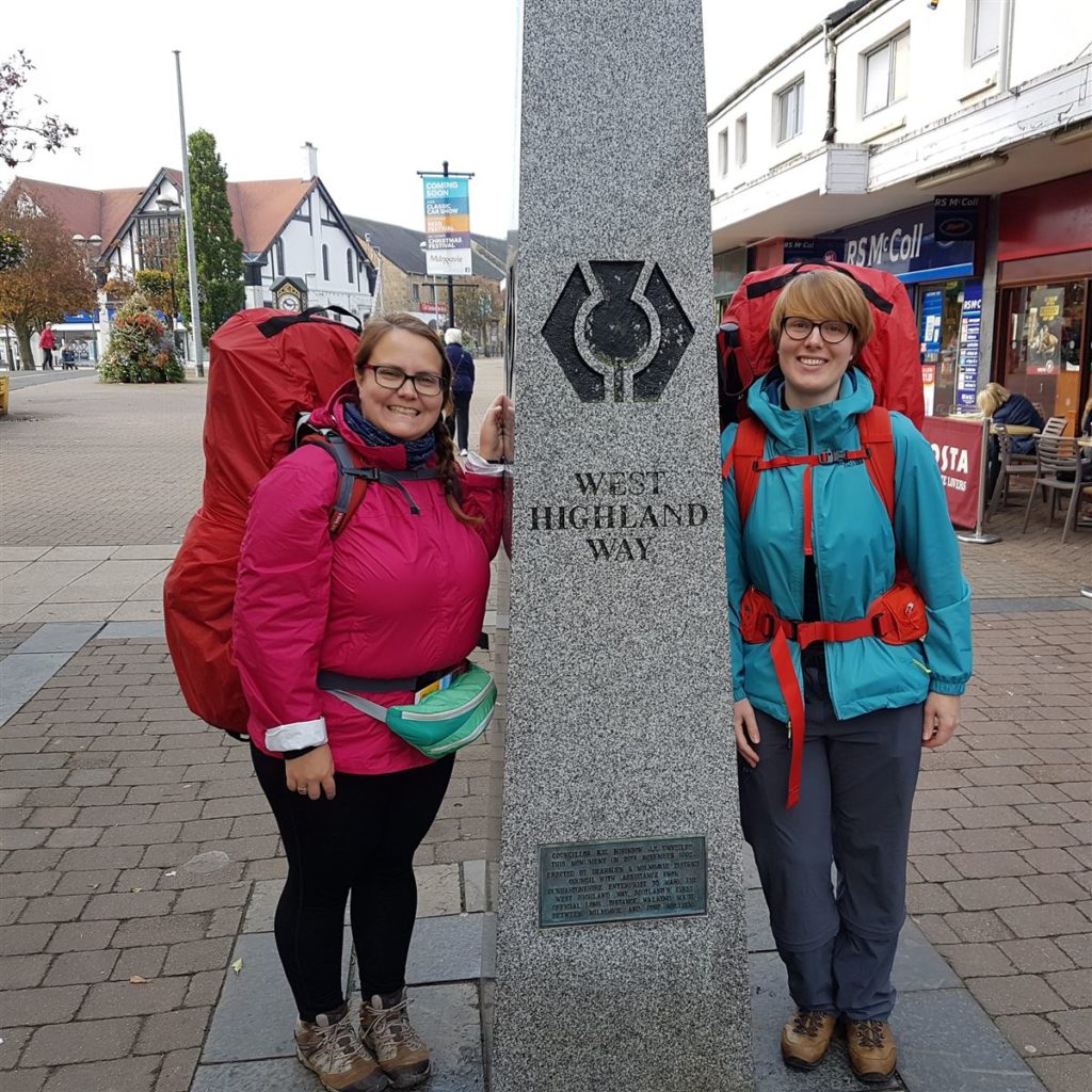 Startpunkt West Highland Way in Milngavie