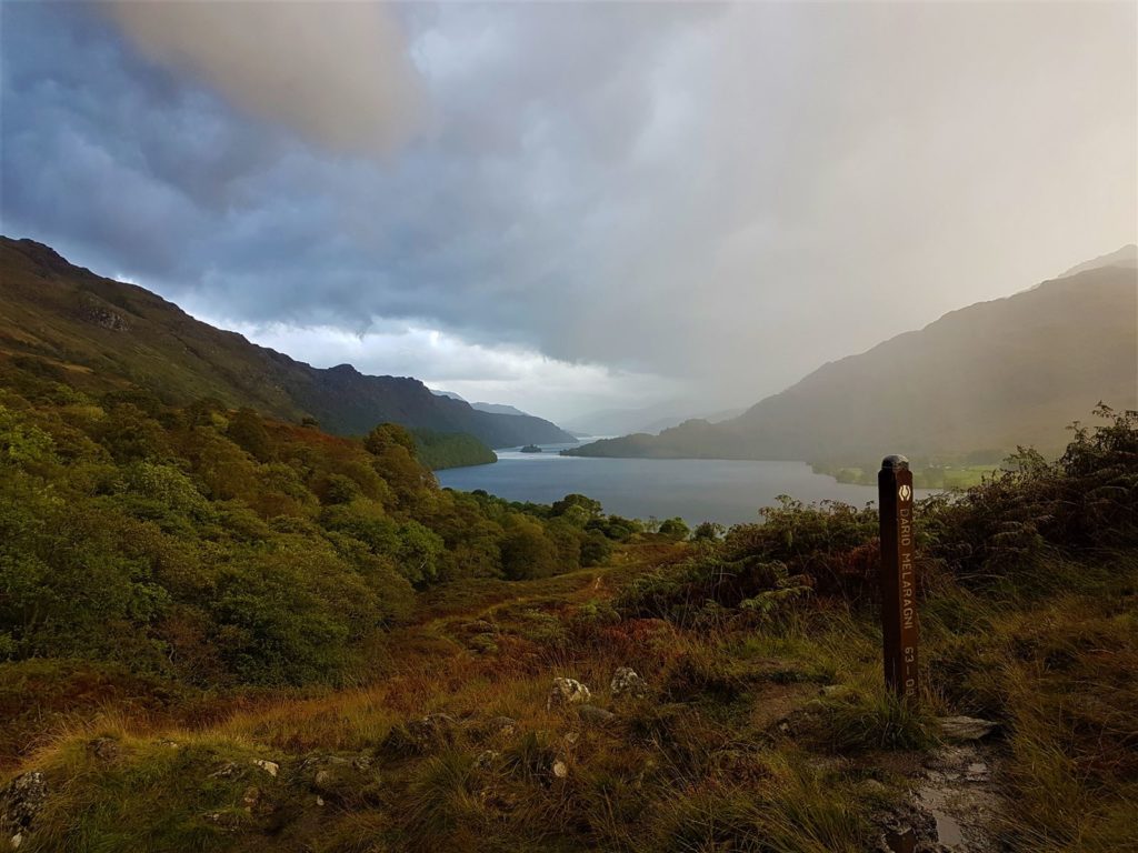 Der letzte Blick auf Loch Lomond