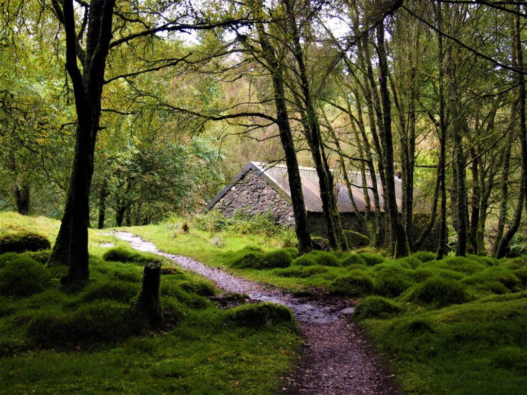 Rowchoish Bothy auf dem West Highland Way