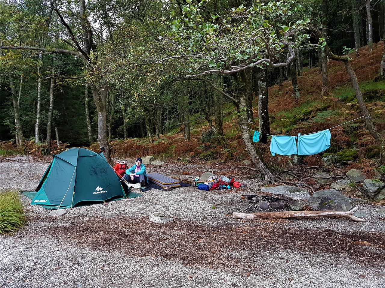 wildcampen am Loch Lomond