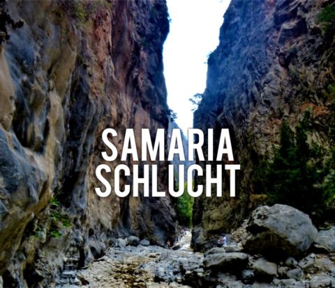 Samaria-Schlucht Titel