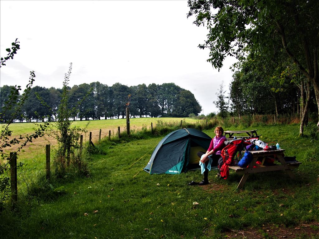 Zelten auf dem West Highland Way. Packliste Trekking mit Zelt