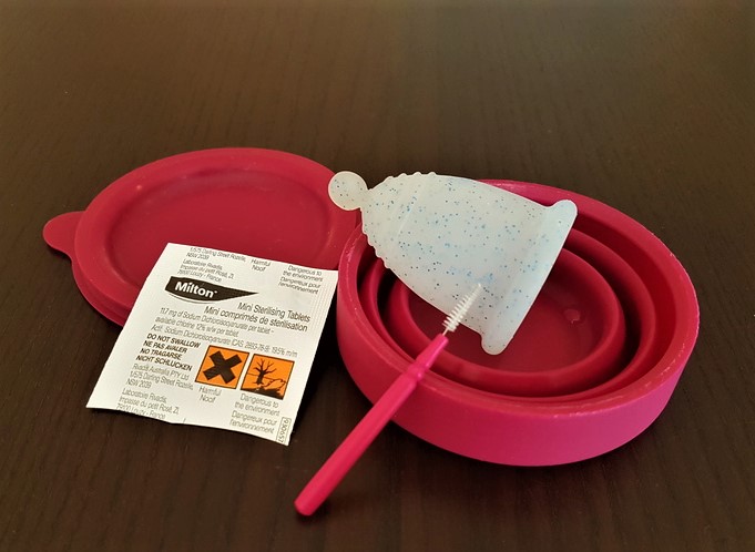 Reinigungs-Set Menstruationstasse