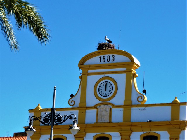 Plaza Espana in Merida - Via de la Plata