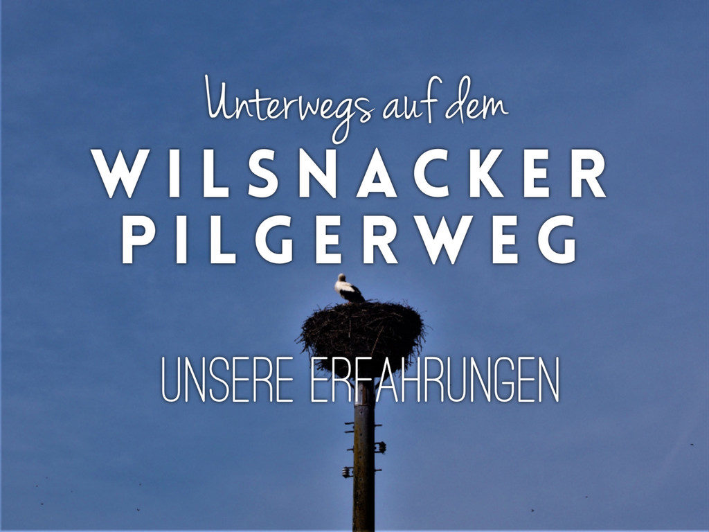 Titel Wilsnacker Pilgerweg Erfahrungsbericht