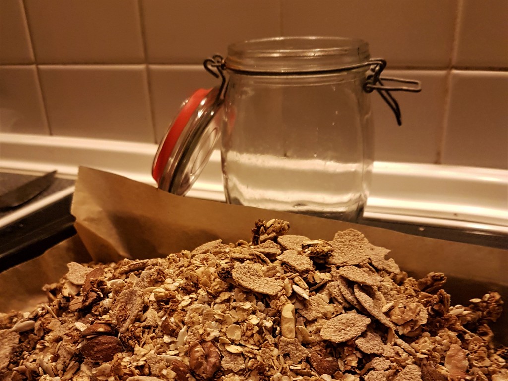 Knuspermüsli - Frühstück beim Trekking