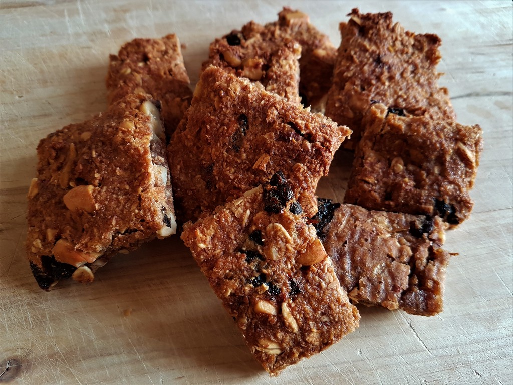 Frühstücksriegel - Frühstück beim Trekking