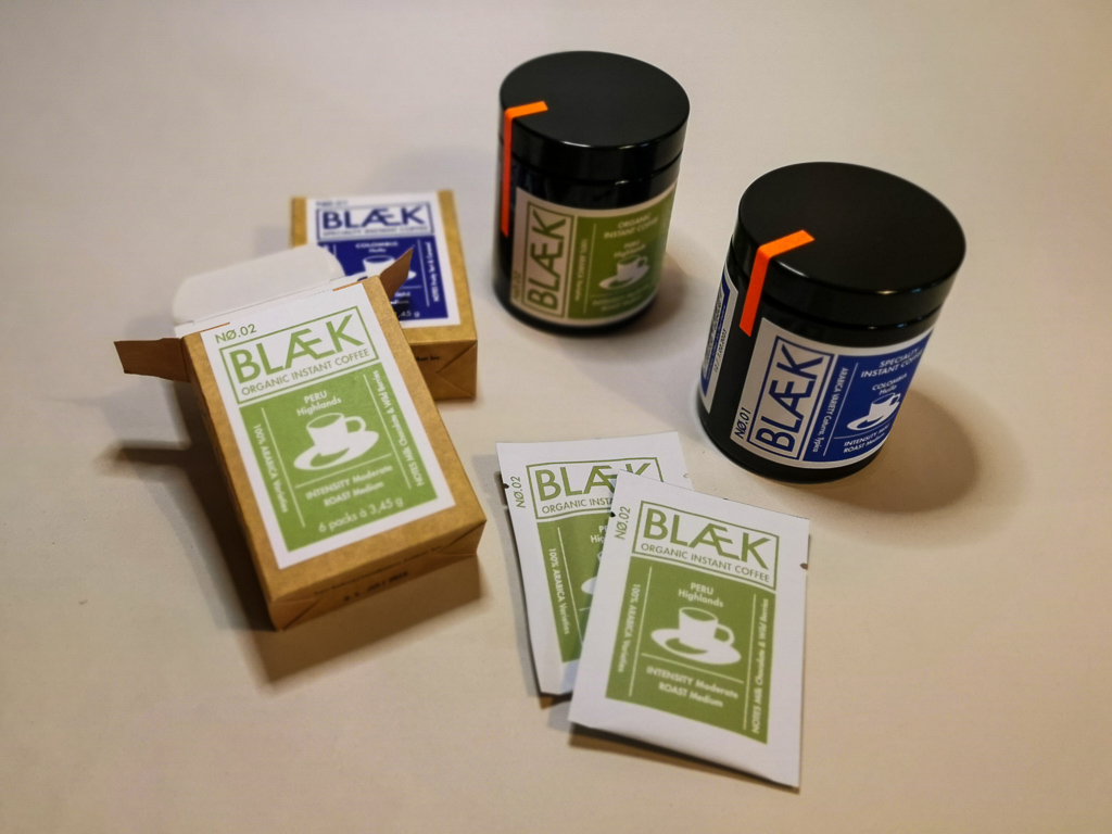 BLAEK Coffee - richtig guter löslicher Kaffee