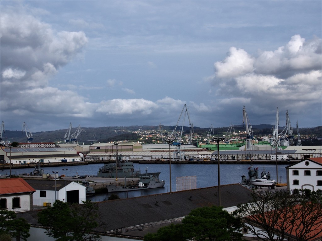 Militärhafen von Ferrol - Camino Inglés