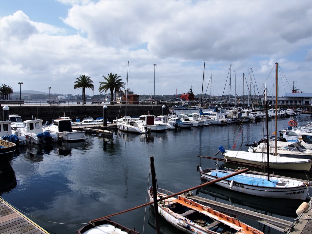 Der Hafen von Ferrol - Camino Inglés