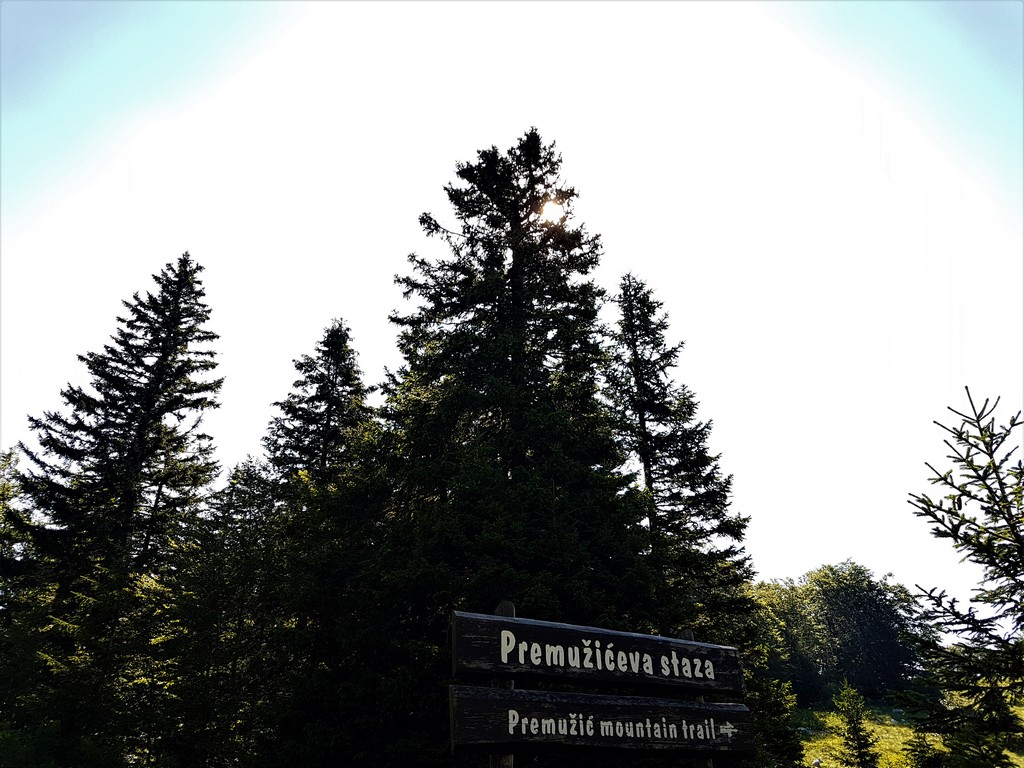 Der Beginn vom Premužić Trail