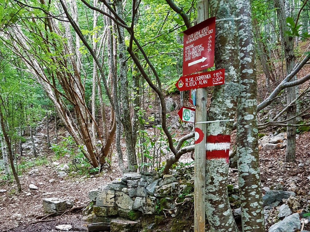 Einzige Quelle am Weg - Premužić Trail