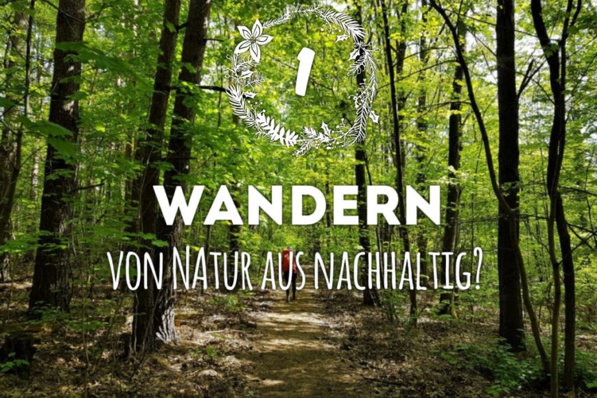 Nachhaltigkeit beim Wandern - Titel
