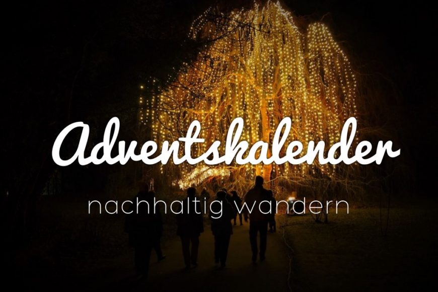 Adventskalender - nachhaltig wandern