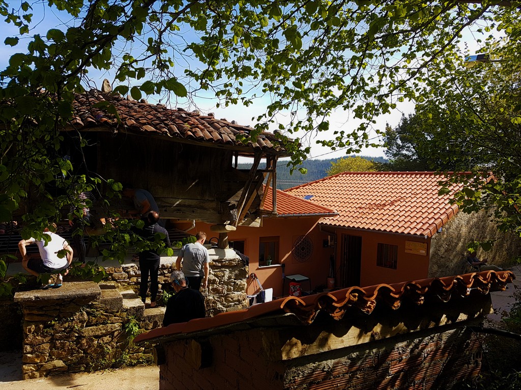 Herberge in Samblismo auf dem Camino Primitivo