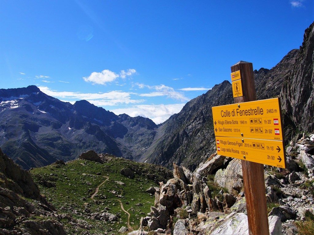 Auf dem Colle di Fenestrelle