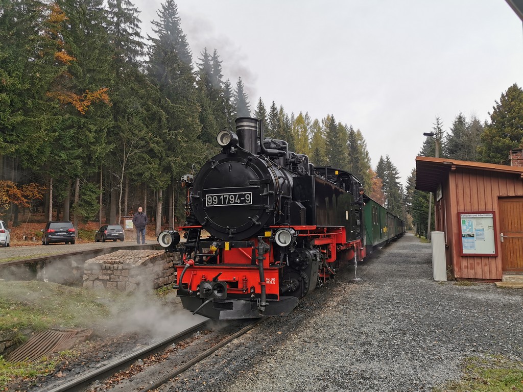 Alte Dampflok im Erzgebirge - Sparpreis Gruppe