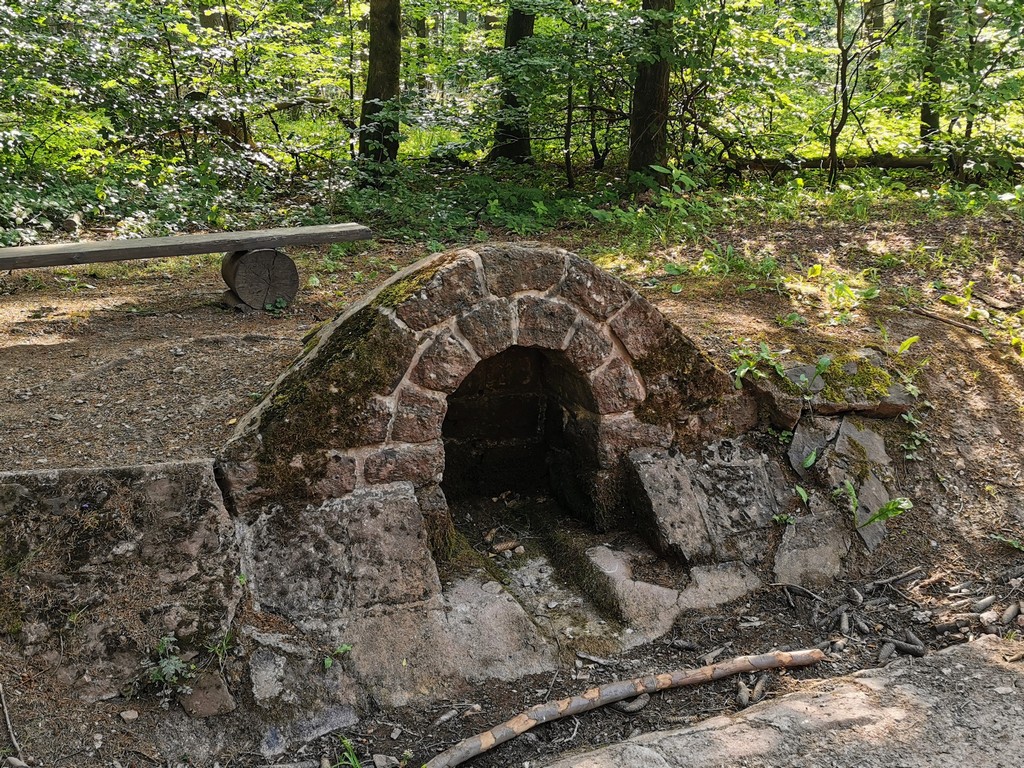 Quelle am Rennsteig - leider trocken