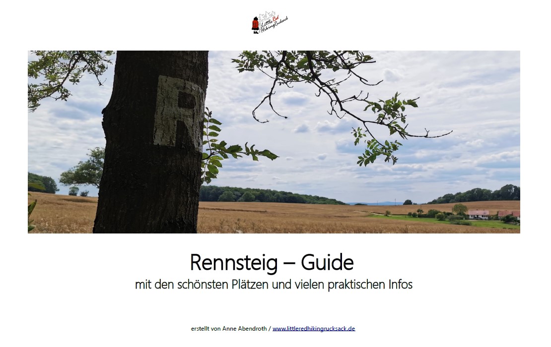 Rennsteig-Guide Rennsteigwanderung mit Zelt