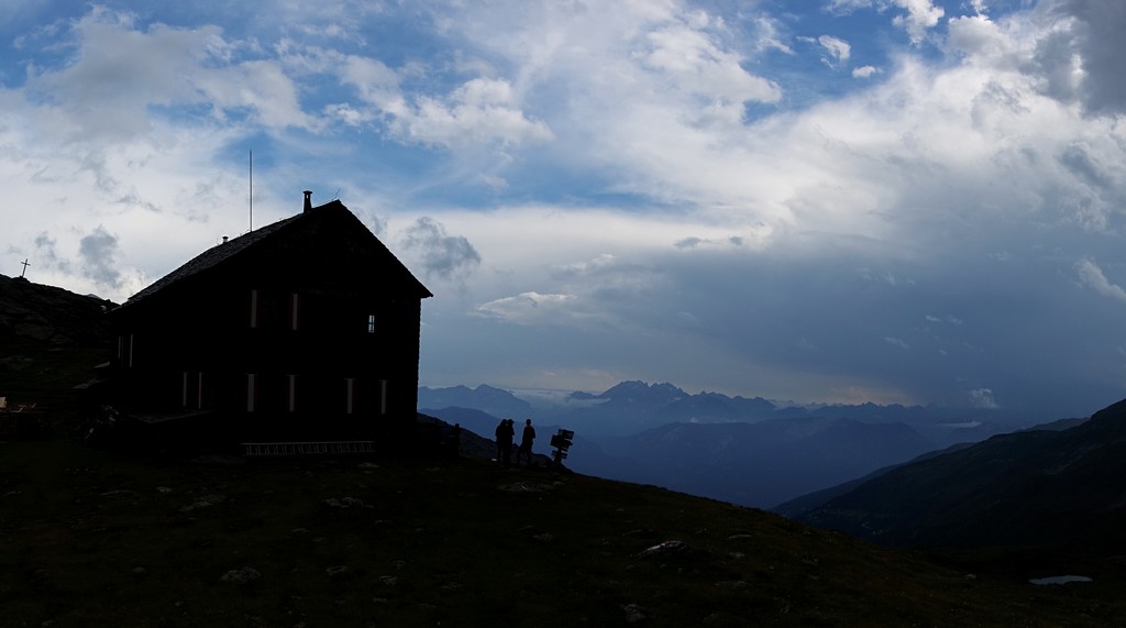 Hütte Alpenüberquerung