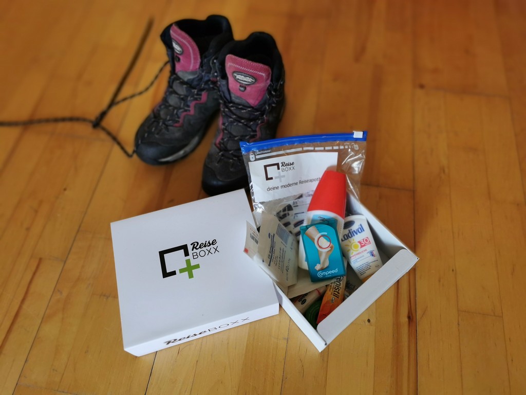 Reiseapotheke fürs Wandern Titel