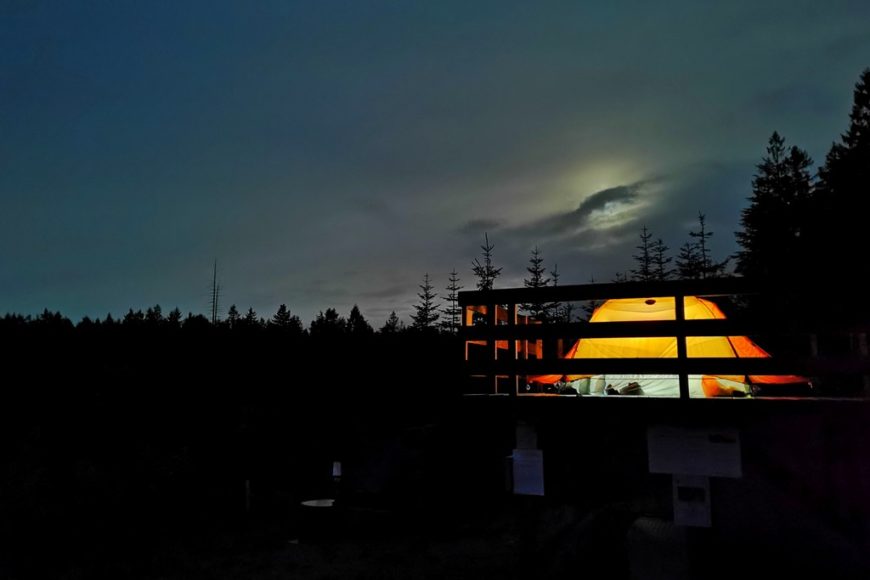 Trekkingplätze im Frankenwald Titel