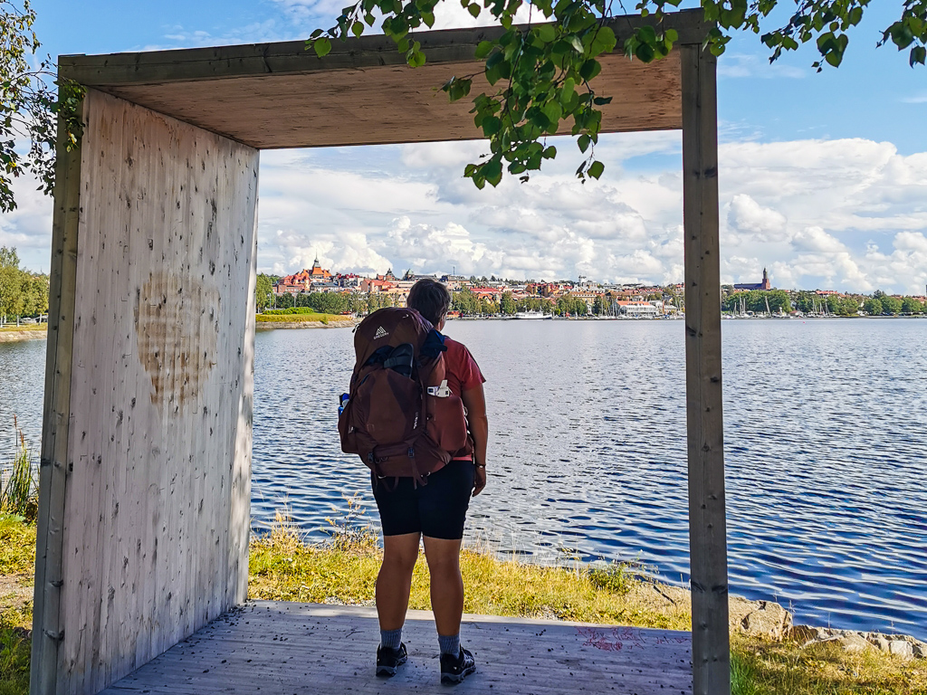 Pilgerrucksack auf dem Olavsweg