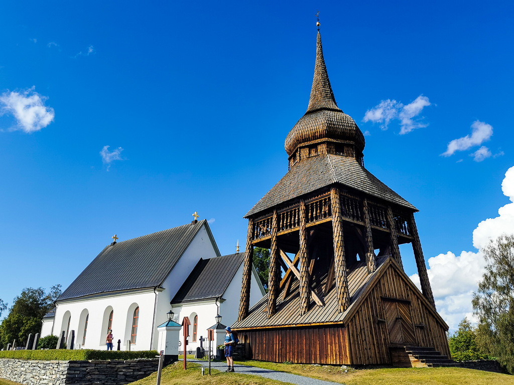Frösö Kyrka auf dem Olavsweg