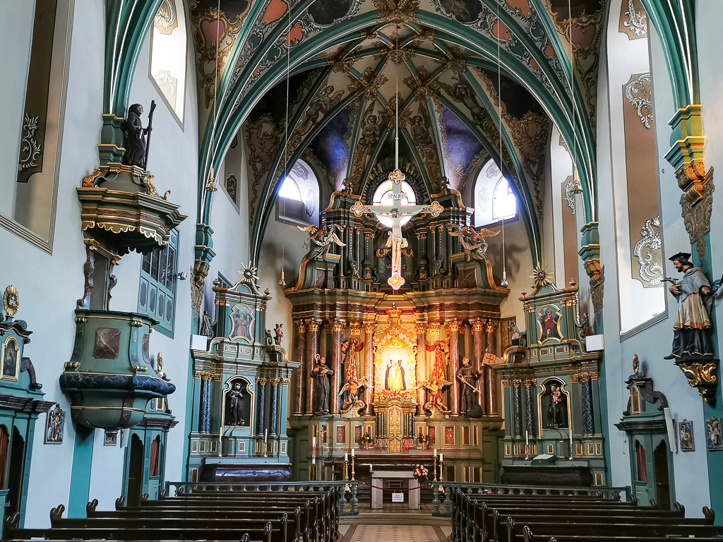 In der Klosterkirche Spabrücken direkt am Hildegard-von-Bingen-Pilgerwanderweg