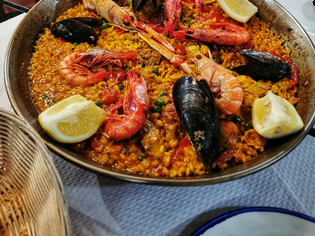 Eine der besten Paellas auf Menorca Nebensaison