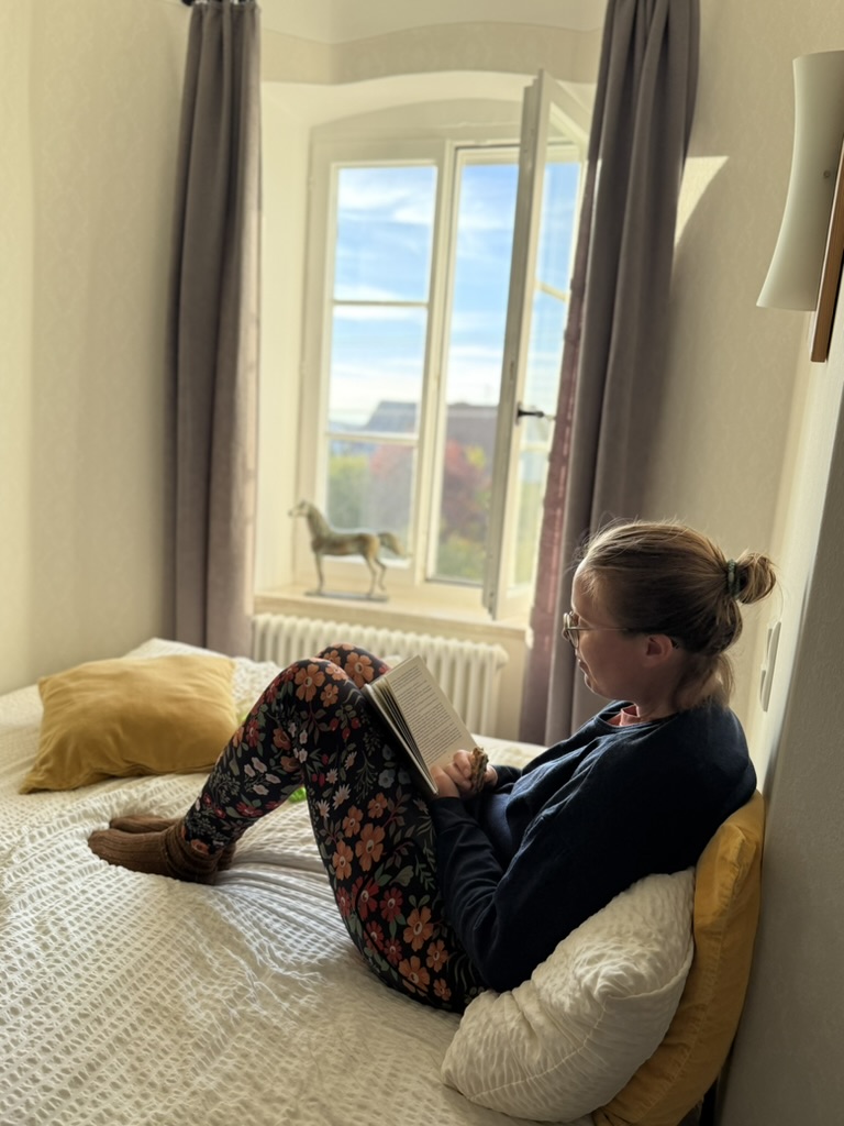 Im Turmzimmer im Schloss Kalteneck