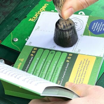 Touringen Stempel sammeln Thüringen Titel